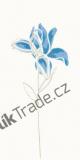 RAKO Inzerto Tulip, květ, modrá 19,8x39,8 cm -  WITMB010 (4ks/bal.)