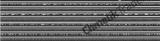 HALCOM Listela Organza B23 Negro - 15x60cm (1ks/bal)