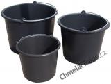Vědro plast 5 l - černé