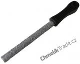 Pilník obkladačský - půlkulatý tvrdokov HRUBÝ - 150 mm