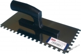 Hladítko nerez zubaté 280x130mm - plastová ručka