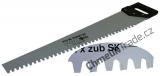 Pila ruční s břitovými destičkami sk - na pórobeton, PVC ručka, 17 zubů, 800 mm.