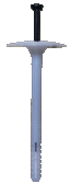 TRUHLÁŘ TTH 60/10 x 90 mm - plastový trn (200ks/bal)