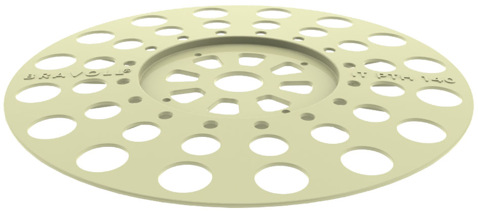 BRAVOLL IT PTH 140 mm - Přídavný izolační talíř (100ks/bal)