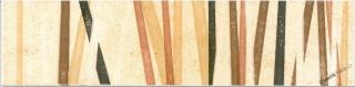 Listela Inspirace pruhy, oranžová 25x6,1 cm -  WLAGF008