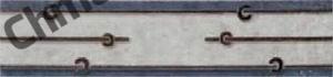 RAKO Bordura Andalusia,vícebarevná 30x7 cm - DDTJ7028 (10kusů/bal)