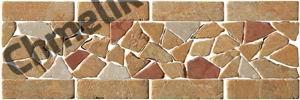 RAKO Bordura-kamenná mozaika Andalusia 30x10 cm - SDMJE001 (10kusů/bal)