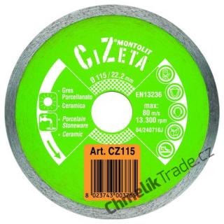 MONTOLIT Diamantový kotouč CERMONT CZ 115