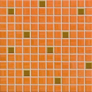RAKO Mozaika India, oranžová - 30 x 30 cm - GDM02065 (4kusy/bal)