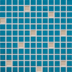 RAKO Mozaika India,tmavě  modrá - 30 x 30 cm - GDM02075 (4kusy/bal)