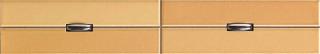 IBERO Listela Mosaico formas orange cenefa luxor 5x31,6cm (1ks/bal)