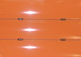 IBERO Obklad Roppe orange decorado 31,6x44,5cm (1kus/bal)