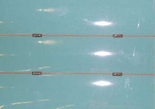 IBERO Obklad Roppe turquoise decorado 31,6x44,5cm (1kus/bal)