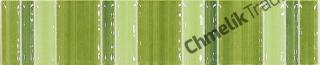 MARAZZI Listela Vertical verde M709 5x25cm (6kusů/bal)
