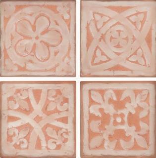 ELIOS Dekor Mithos archeo cotto 10x10cm (1set/bal)
