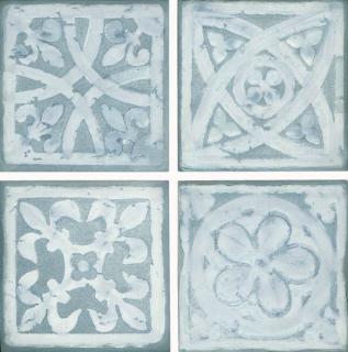 ELIOS Dekor Mithos archeo blu 10x10cm (1set/bal)