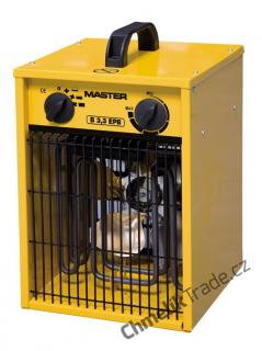 Elektrické topidlo Master B 3,3 EPB s ventilátorem