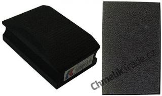 Brusná diamantová houbička hrubost 100 - černá 55x90 mm