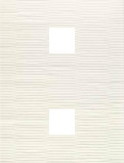 Rako Obklad - výřez Allegro bílá 25x33 cm - WIDKB039 (4kusy/bal)