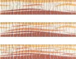 RAKO Listela Allegro vícebarevná 25x4,8 cm - WLAHC001 (set3kusy/bal)