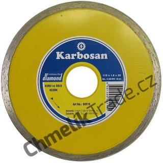 Diamantový kotouč Karbosan 115 mm - celoobvodový segment