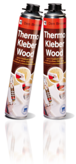 DEN BRAVEN Thermo Kleber Wood (750ml/bal)