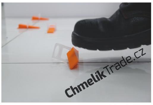 Spona Fixlevel (100ks/balení) pro dlaždice tloušťky 3-12 mm