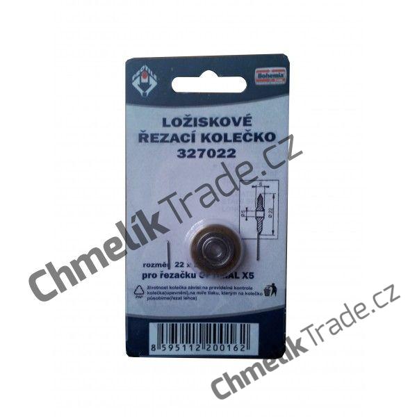 Ložiskové titanové kolečko do řezačky Bauprima i5 - 22x5x6mm