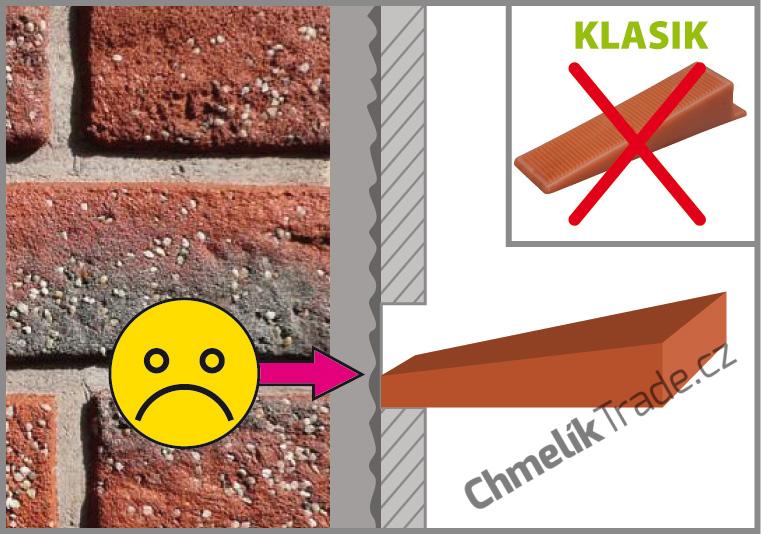 Kančí zuby - kulaté i rovné klíny - 3 v 1 - balení 40 ks