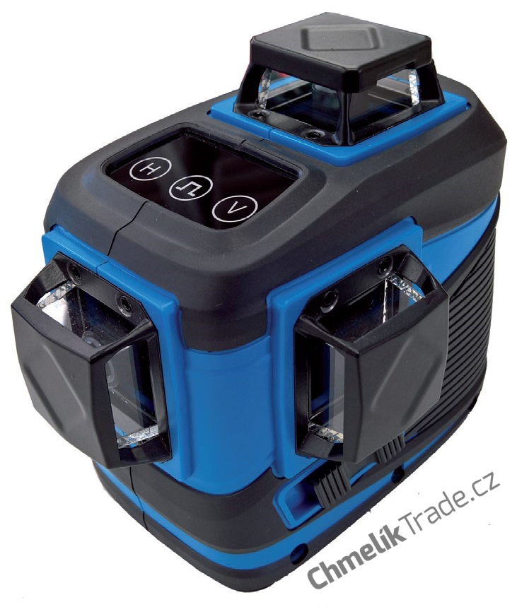 LASER LINIOVÝ 3D GREEN - 6x KŘÍŽ VZÁJEMNĚ PROPOJENÝ