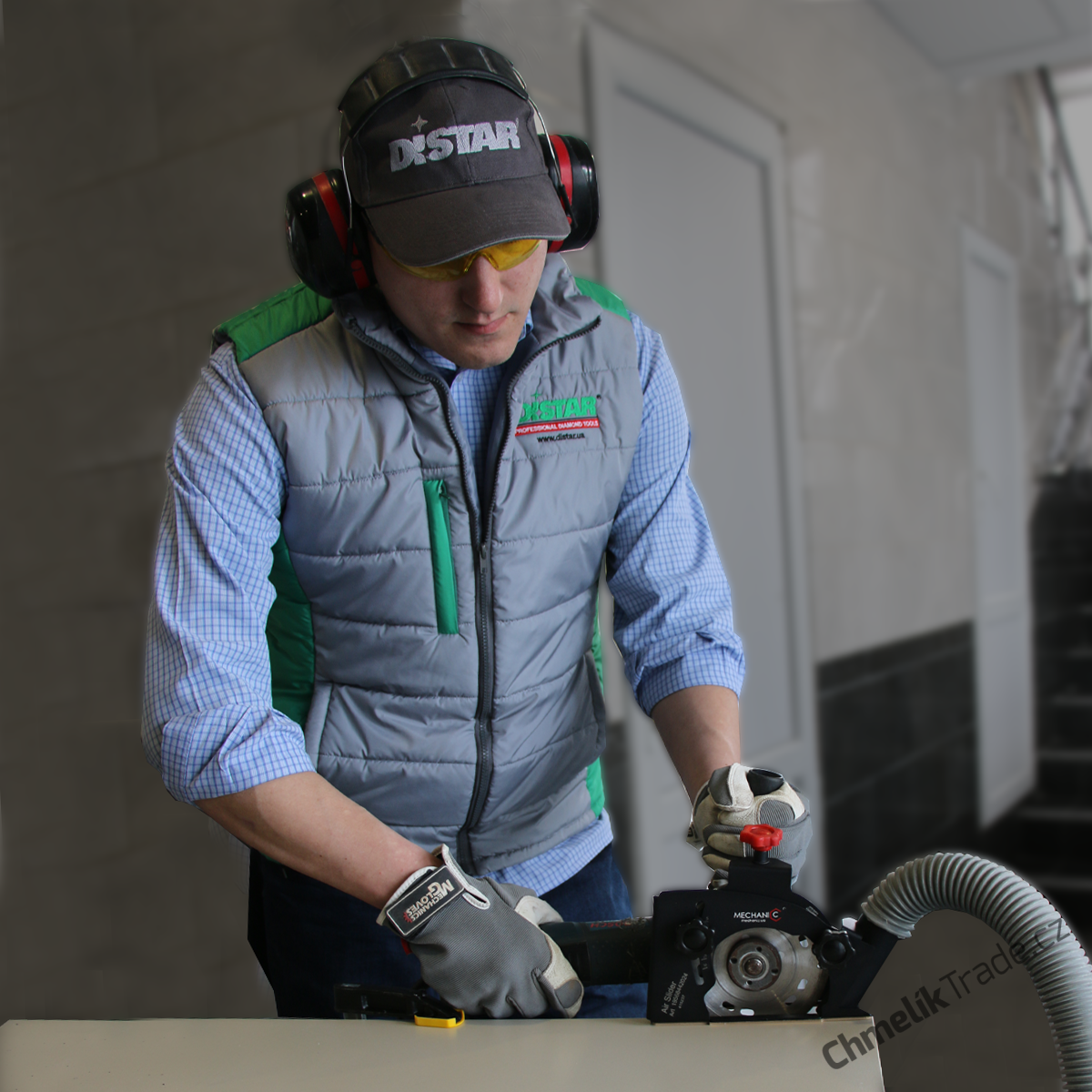 AirSLIDER 90x115-125 - odsávací kryt nastavitelný pro úhlové brusky