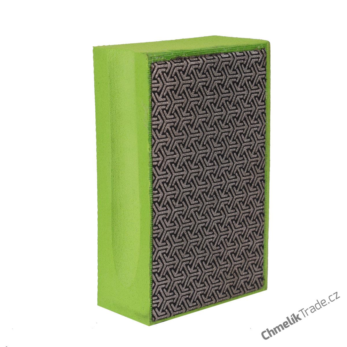 Diamantová brusná houbička hrubost 200