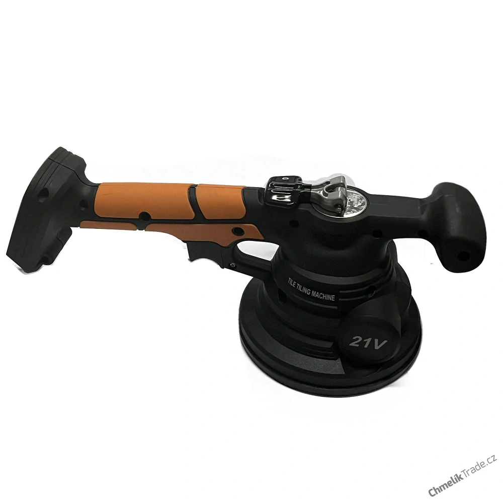 Chmelík vibrační přísavka na dlažbu, 21 V, 2x baterie