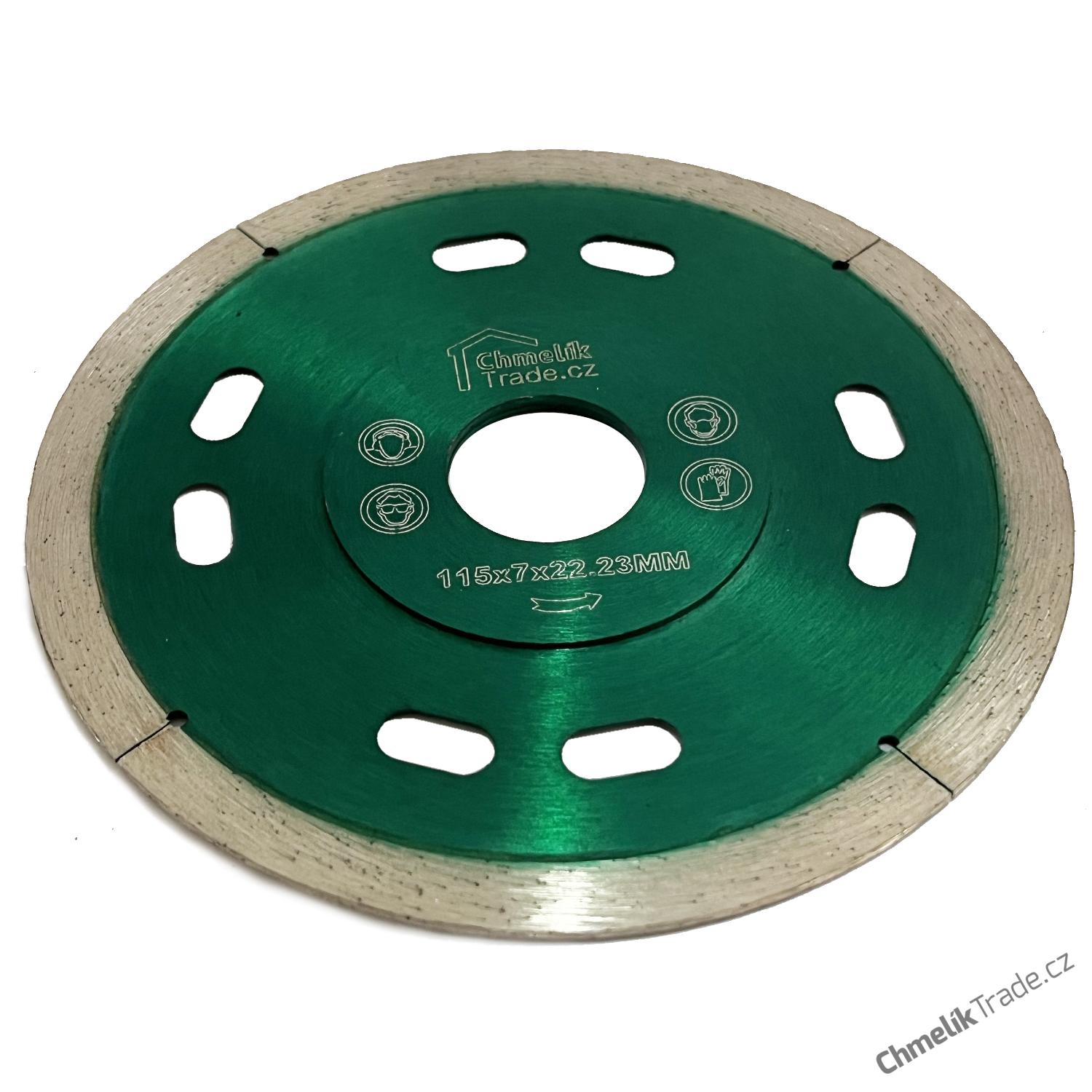 Diamantový kotouč Chmelík-Line Green 115 mm