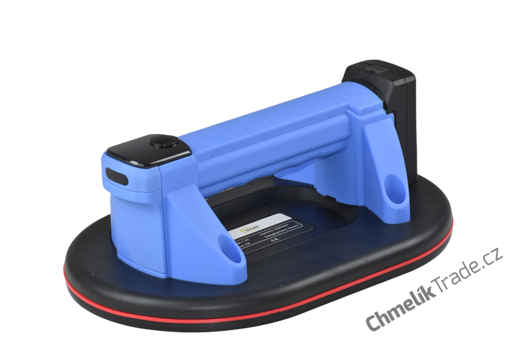 Chmelík oválná elektrická přísavka PE4, nosnost 250 kg, 167 mm × 247 mm