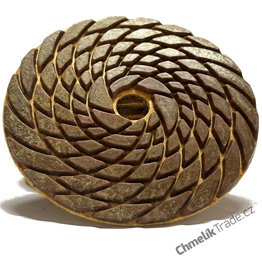 Chmelík diamantový brusný pad P2 - 100 mm / Z200