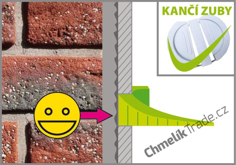 Kančí zuby - kulaté i rovné klíny - 3 v 1 - balení 40 ks