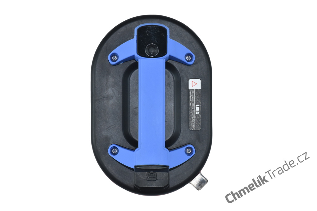 Chmelík oválná elektrická přísavka PE4, nosnost 250 kg, 167 mm × 247 mm