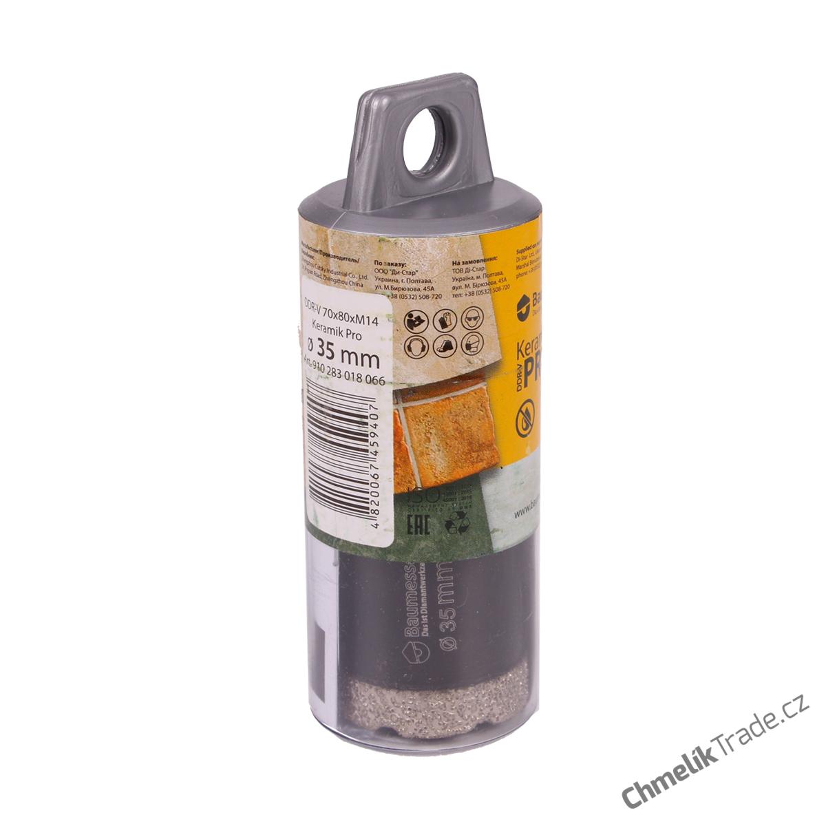 Diamantová korunka DDR-V 35x30xM14 Keramik Pro