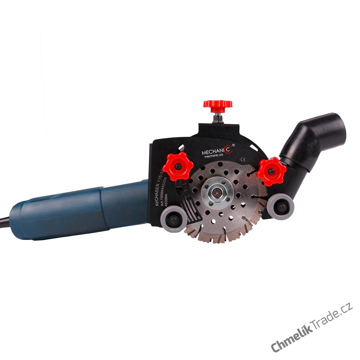 AIRCHASER 115-125mm 2.0 kryt odsávací s kolečky pro úhlovou brusku