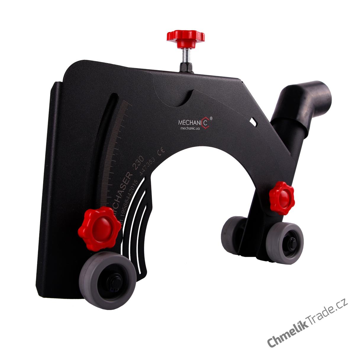 AIRCHASER 230 mm - kryt odsávací s kolečky pro úhlovou brusku