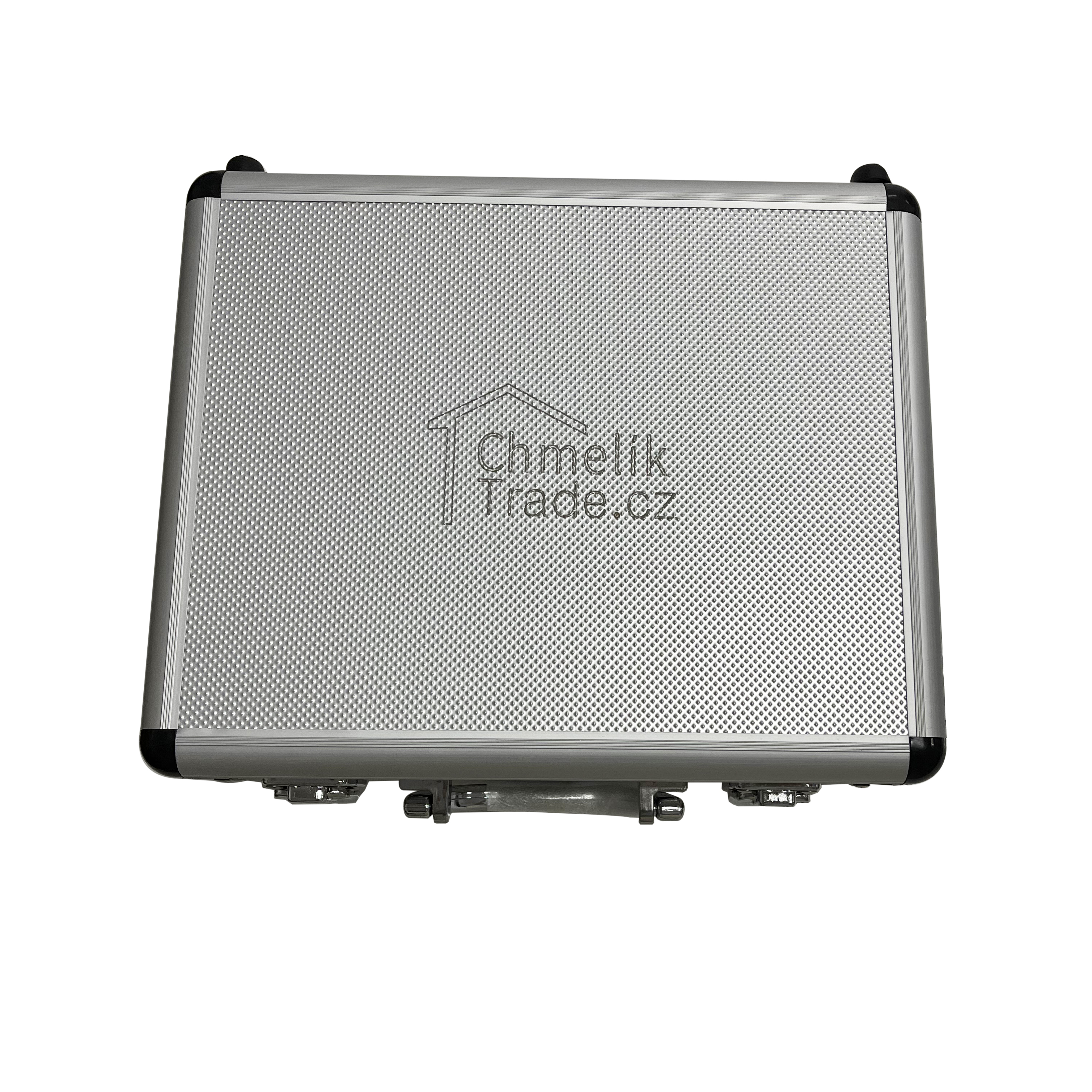 10-dílná sada diamantových korunek Chmelík Drill Gold 6, 8, 10, 22, 35, 55, 68 mm M14 + adaptér + kotouč + fréza v hliníkovém kufru