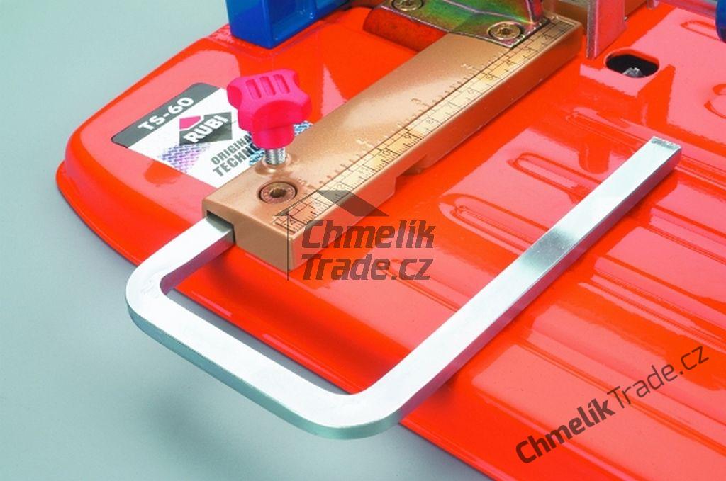Řezačka na obklady RUBI TS-60 v plastovém kufru + Dvě řezná kolečka ZDARMA