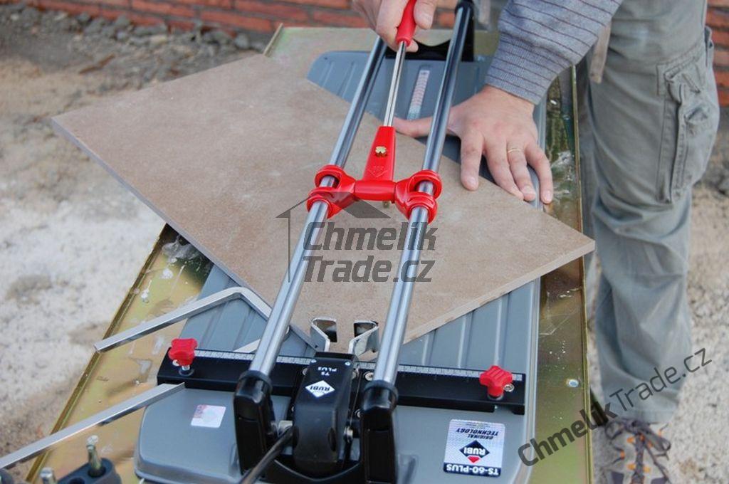 Řezačka na obklady RUBI TS-70-PLUS v plastovém kufru + Dvě řezná kolečka ZDARMA