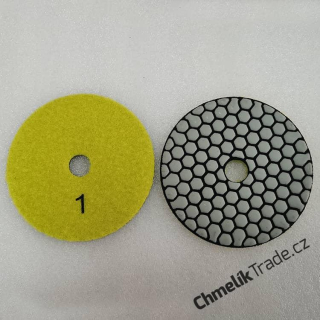 Chmelík diamantový brusný pad P1 - 100 mm / Z400