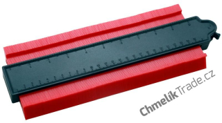 Přenašeč tvarů plastový, kopírovací přípravek 250 mm s magnetem