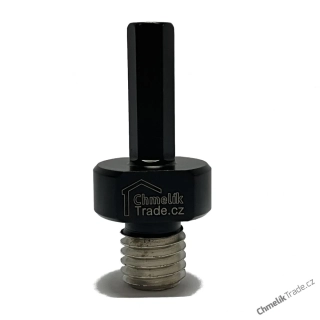 Adaptér na vrtačku pro diamantové korunky se závitem M14