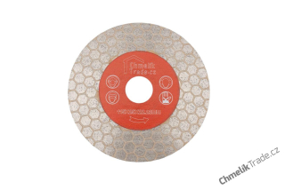 Řezný / brusný diamantový kotouč Chmelík-Jolly rohy 115 mm RED