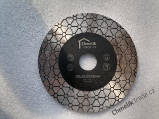 Řezný / brusný diamantový kotouč Chmelík-Jolly rohy 125 mm Black