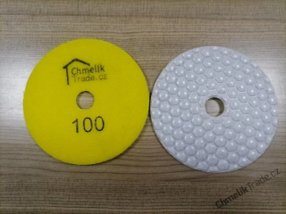 Chmelík diamantový brusný pad P3 - 100 mm / Z100
